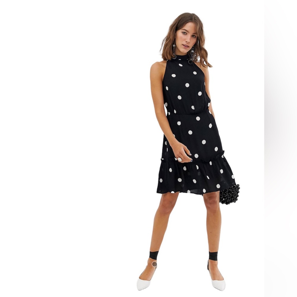 Polka Dot Swing Dress